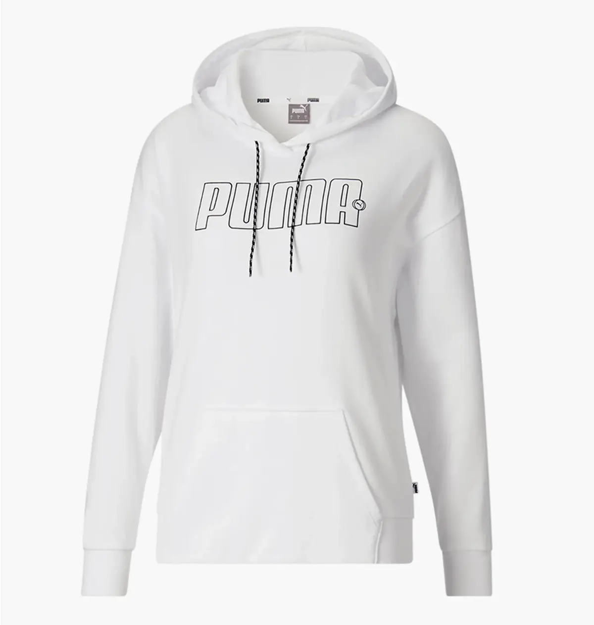 Кофта женские Puma Rebel Terry Hoodie White