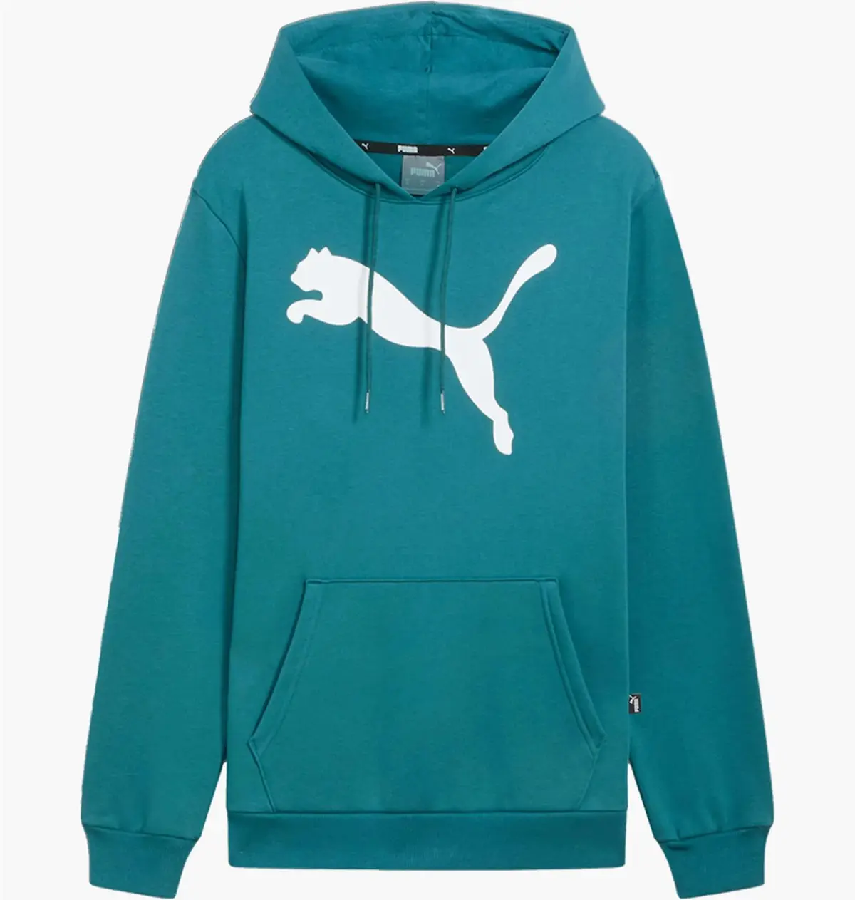 Кофта мужская Puma Big Cat Logo Hoodie Light Blue