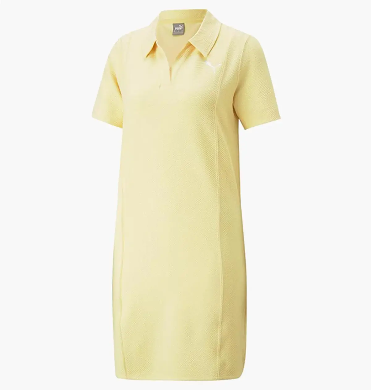 Платье женское Puma Sleeve Polo Dress Yellow