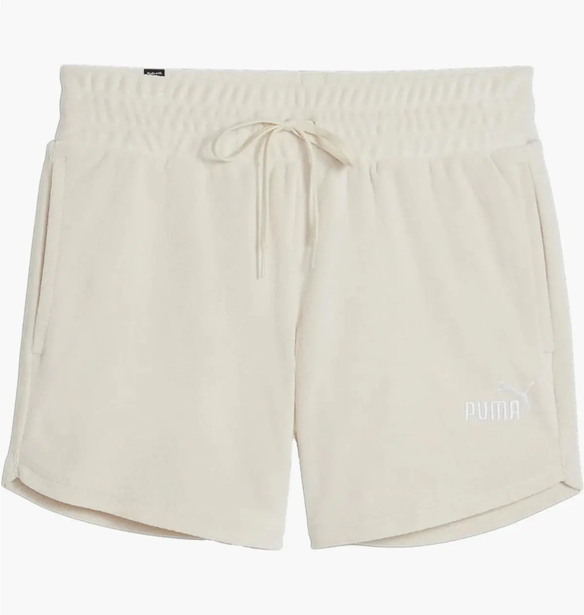 Шорты женские Puma Ess Elevated Shorts Beige