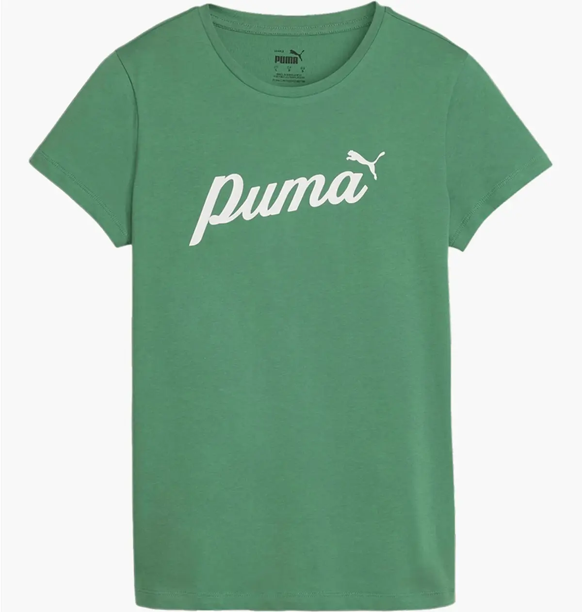 Футболка женская Puma Ess+ Script Green