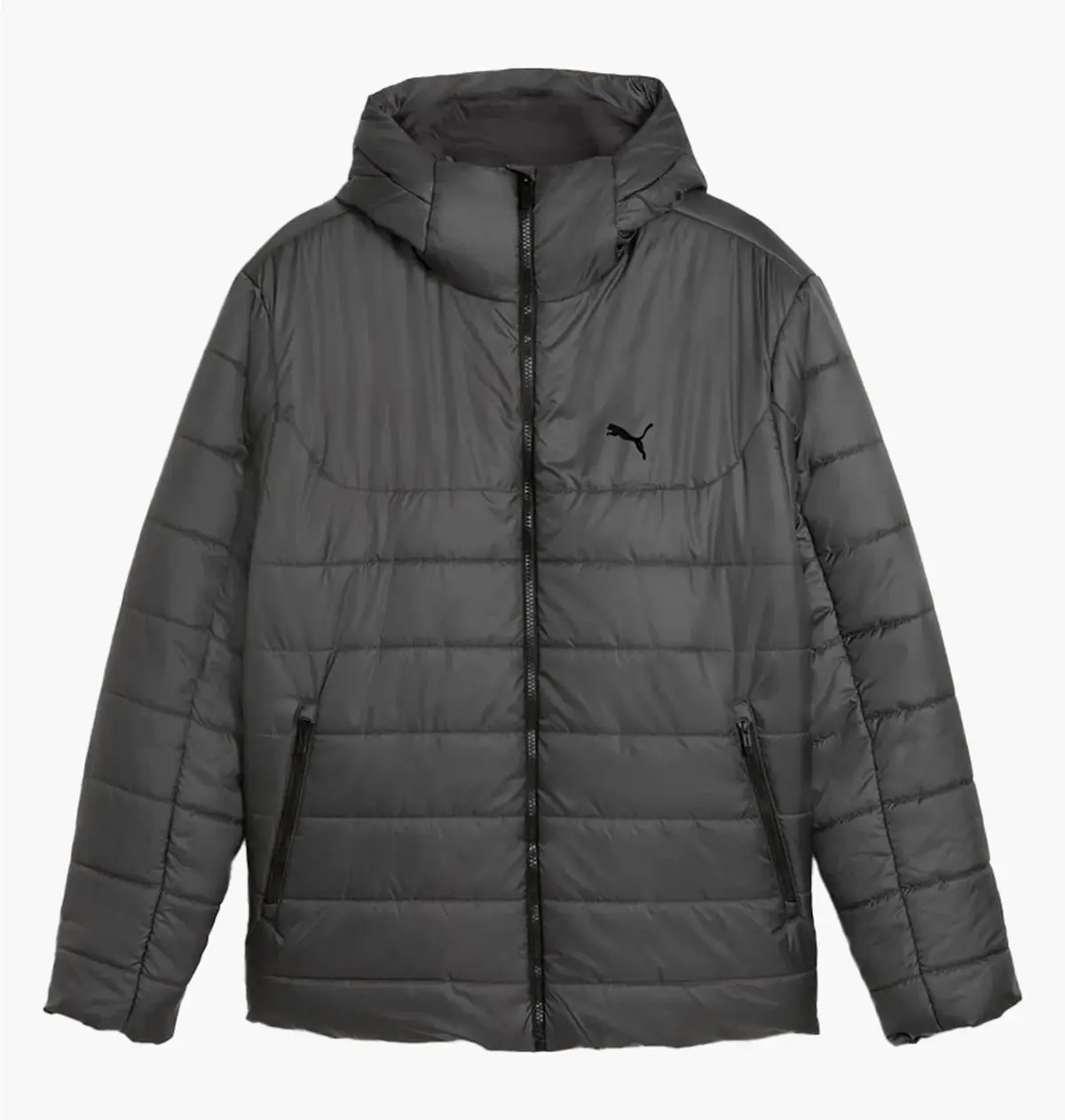 Куртка чоловіча Puma Ess Hooded Padded Jacket Grey