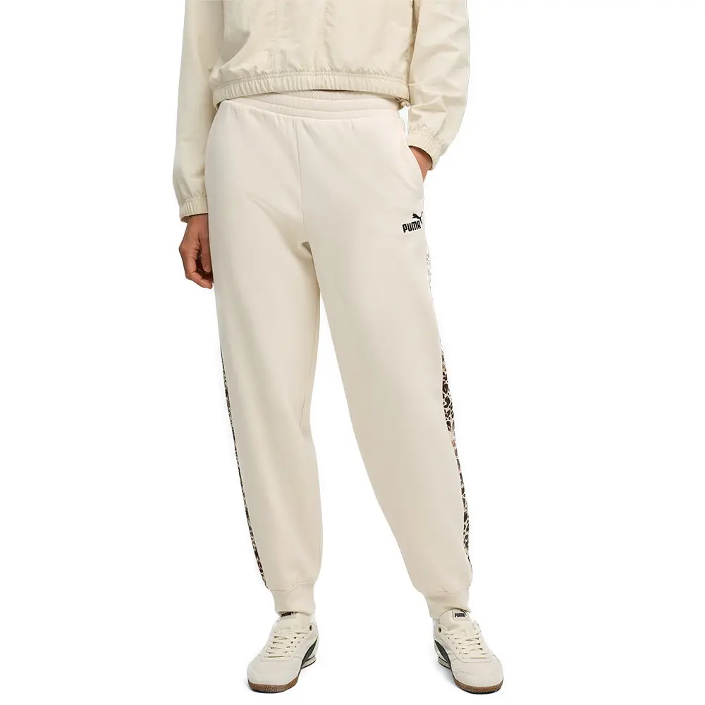 Брюки женские Puma Ess Graphic Animal Comfort High-Waist Sweatpants Fl