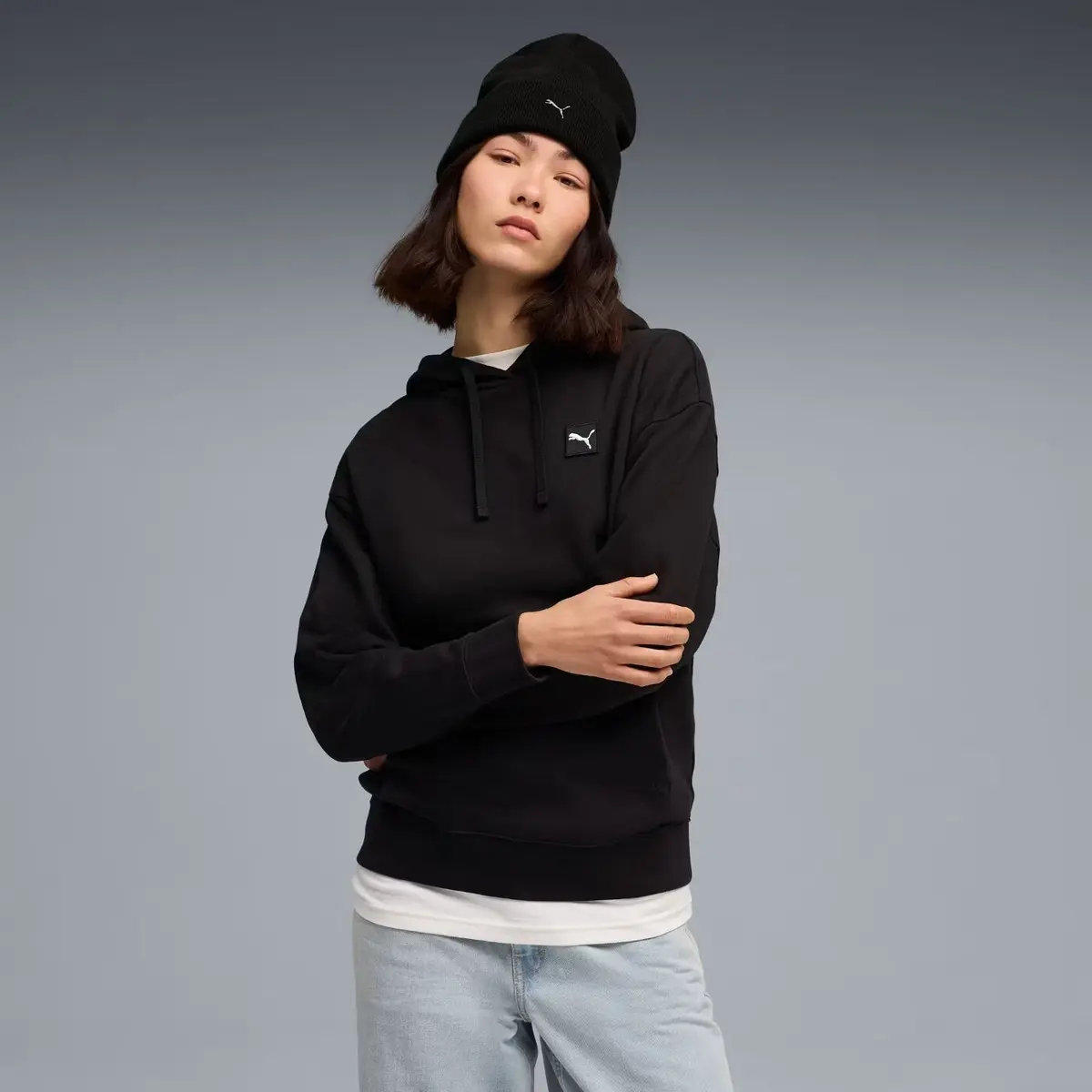 Кофта унисекс Puma Ess Elevated Hoodie Fl