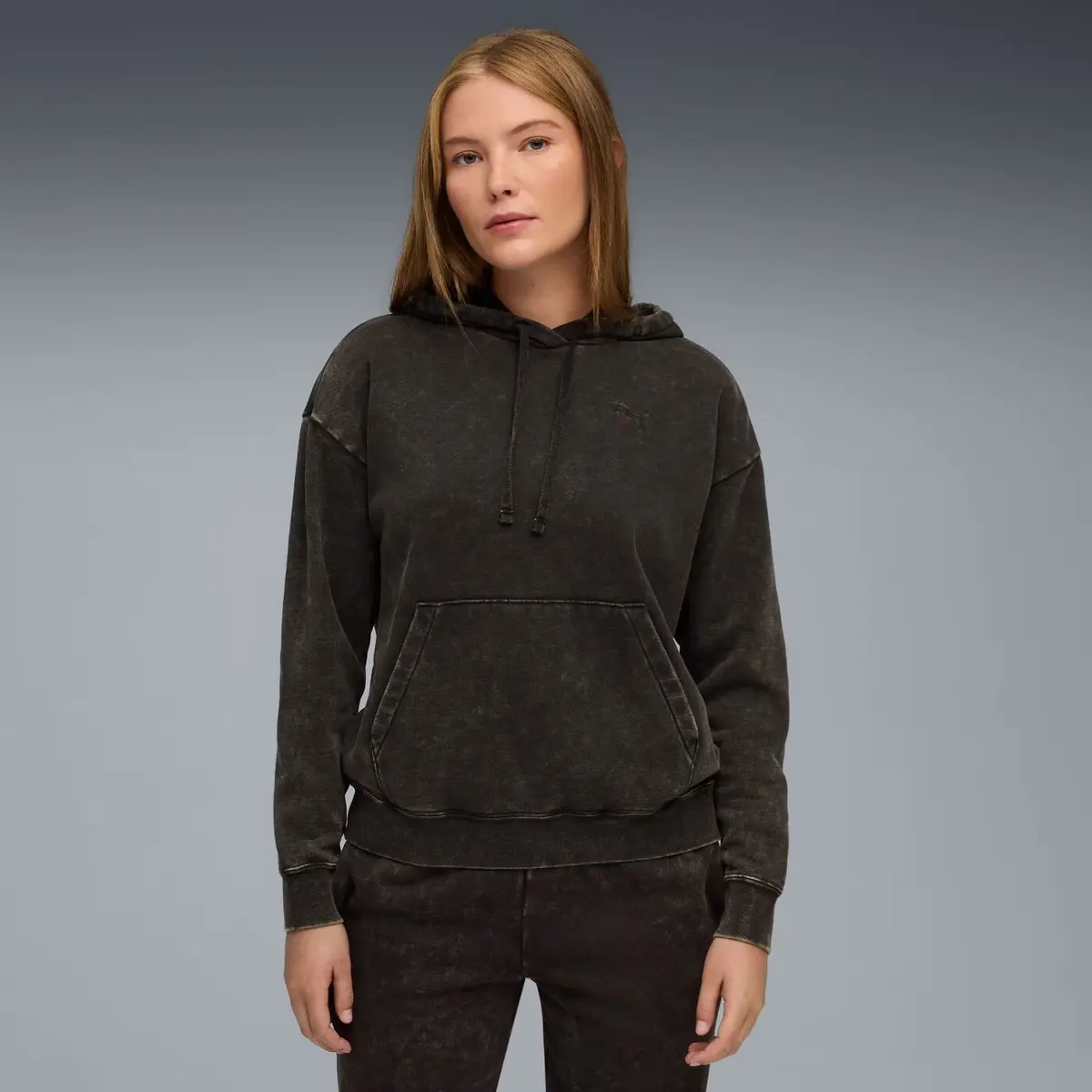 Кофта унисекс Puma Ess Elevated Wash Hoodie