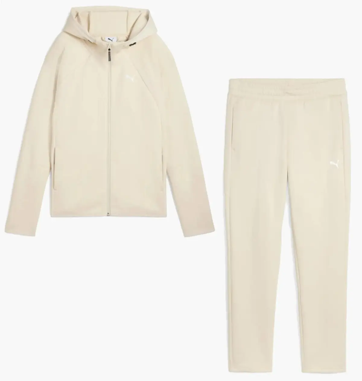 Спортивный костюм женской Puma Evostripe Zip Up Beige