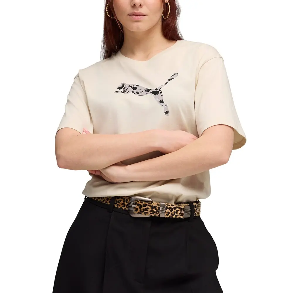 Футболка женская Puma Ess Graphic Animal Relaxed Tee
