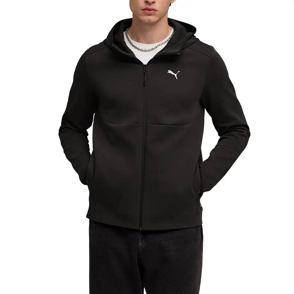 Кофта чоловіча Puma Tech Full-Zip Hoodie Dk