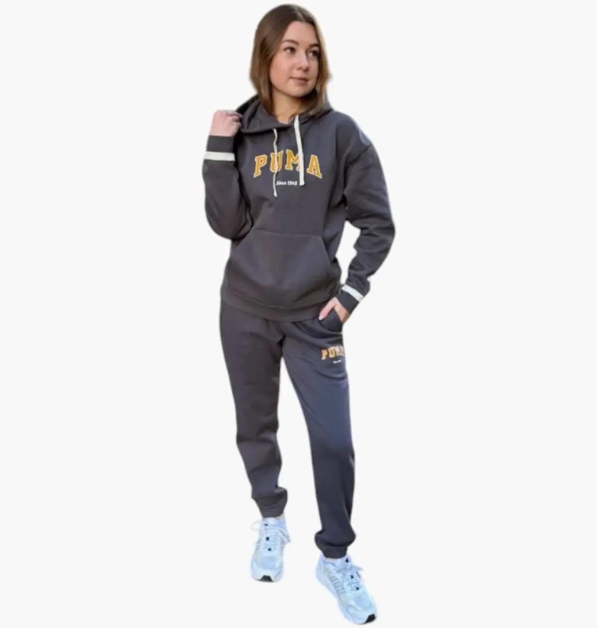 Спортивный костюм женской Puma Womens Sports Suit Grey