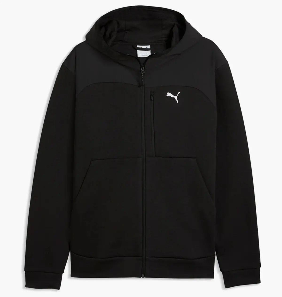 Кофта чоловіча Puma Tech Material Mix Full-Zip Black
