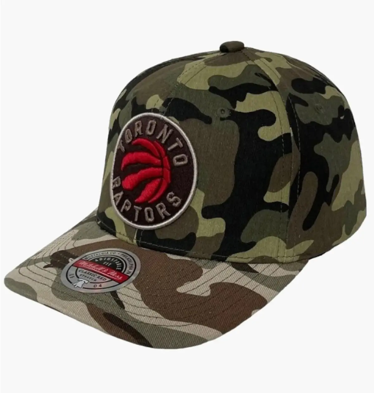 Кепка Mitchell & Ness Nba Charlotte Hornets Team Ground Stretch Red Line Flex Snapback Cap Camo