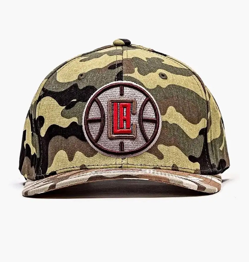Кепка Mitchell & Ness Nba Los Angeles Clippers Woodland Desert Stretch