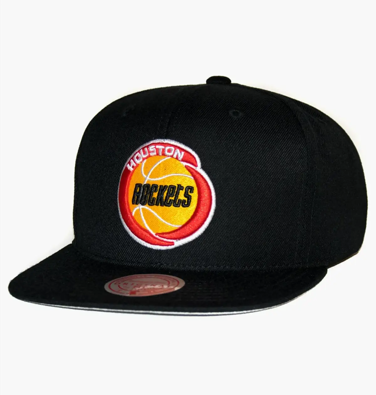 Кепка Mitchell & Ness Nba Wool Solid Snapback Rockets