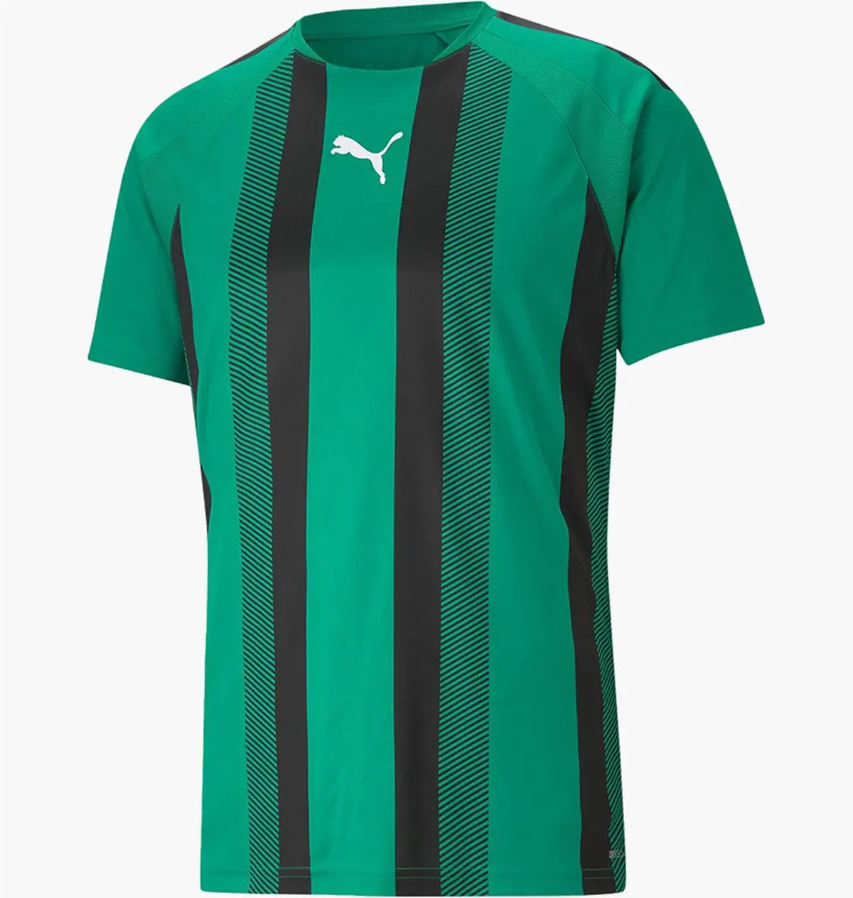 Футболка мужская Puma Teamliga Striped Jersey Green