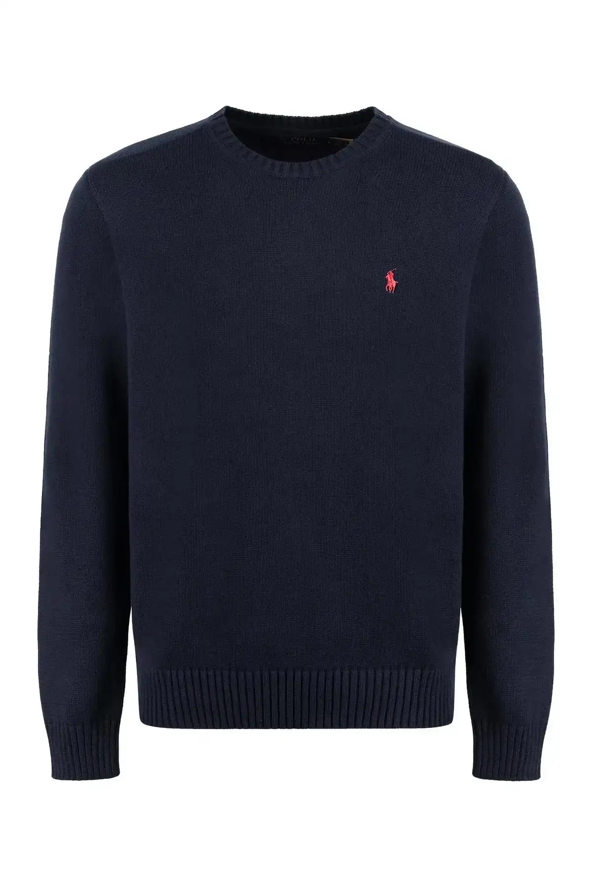 Кофта чоловіча Polo Ralph Lauren Cotton Crew Neck Sweater Hunter Navy