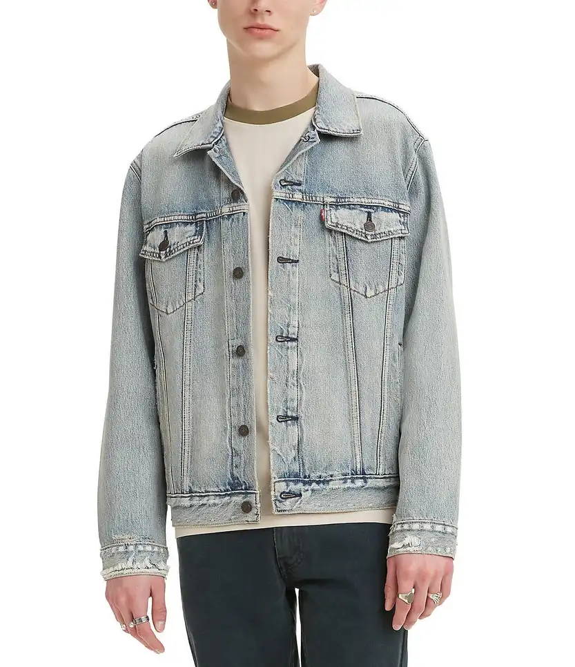 Куртка мужская Levi's Men's Light Destructed Trucker Jacket