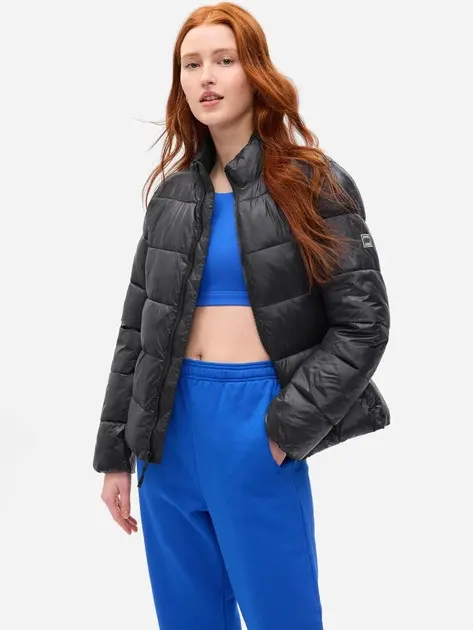 Куртка женская Gap Lightweight Logo Puffer Jacket
