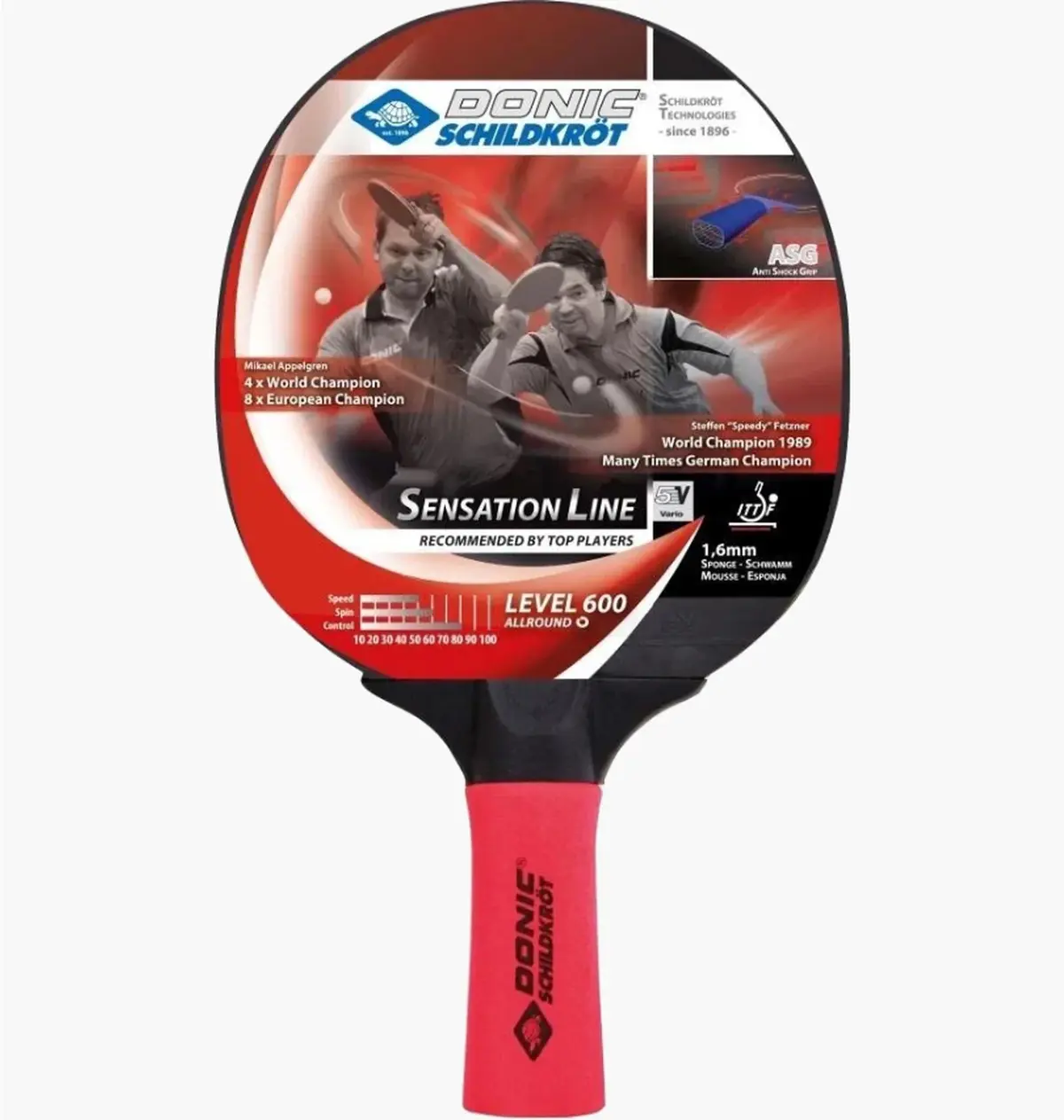 Ракетка для настільного тенісу Donic Sensation 600
