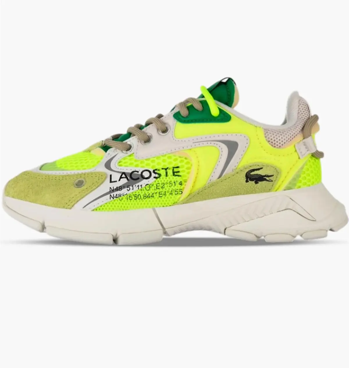 Кросівки жіночі Lacoste Neo Yellow/Green