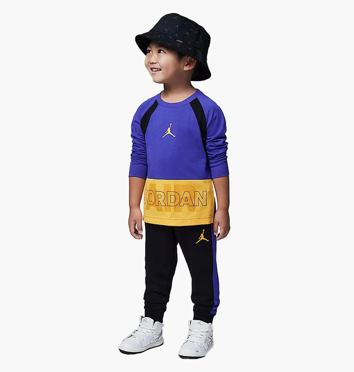 Спортивний костюм дитячий Jordan Baseline Raglan Crew Set Toddler Multi