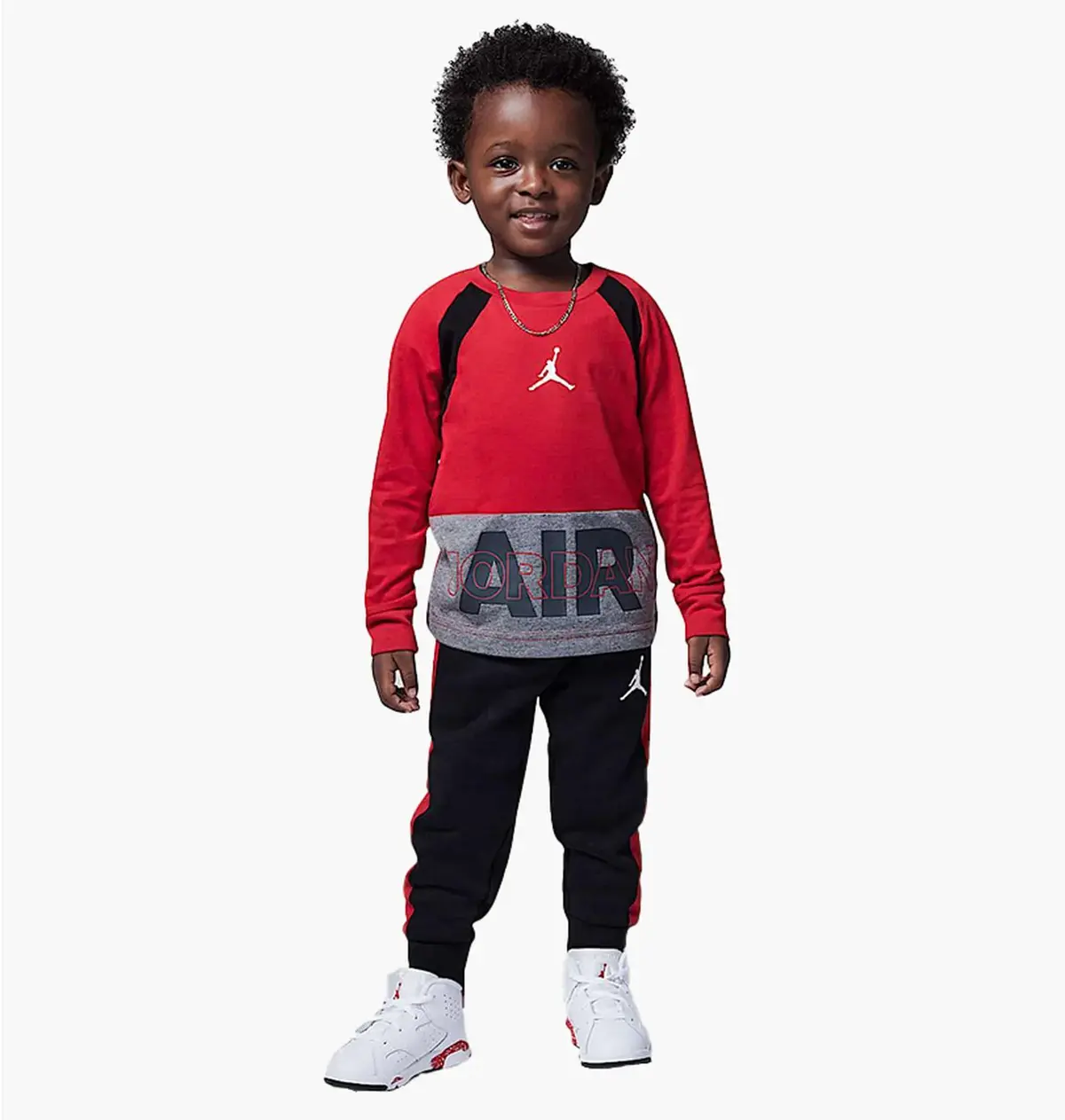 Спортивний костюм дитячий Jordan Baseline Raglan Crew Set Toddler Multi