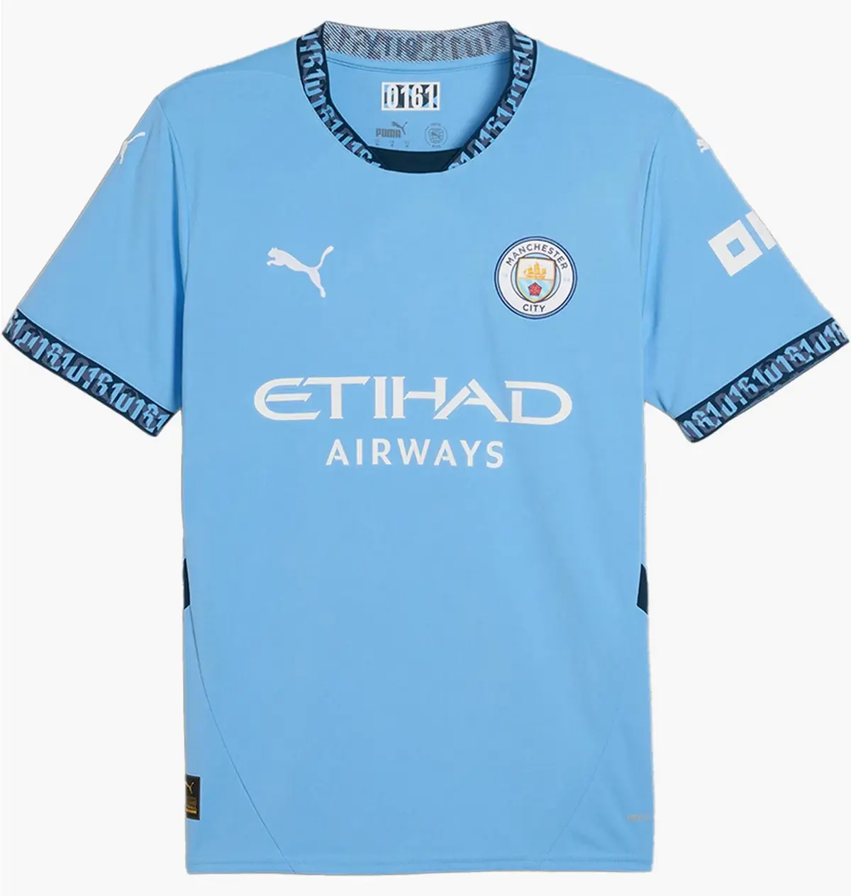 Футболка мужская Puma Manchester City 24/25 Replica Home Soccer Jersey Light Blue