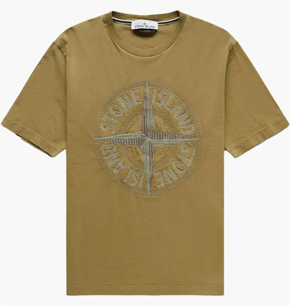 Футболка чоловіча Stone Island T-Shirt 781521580 Olive