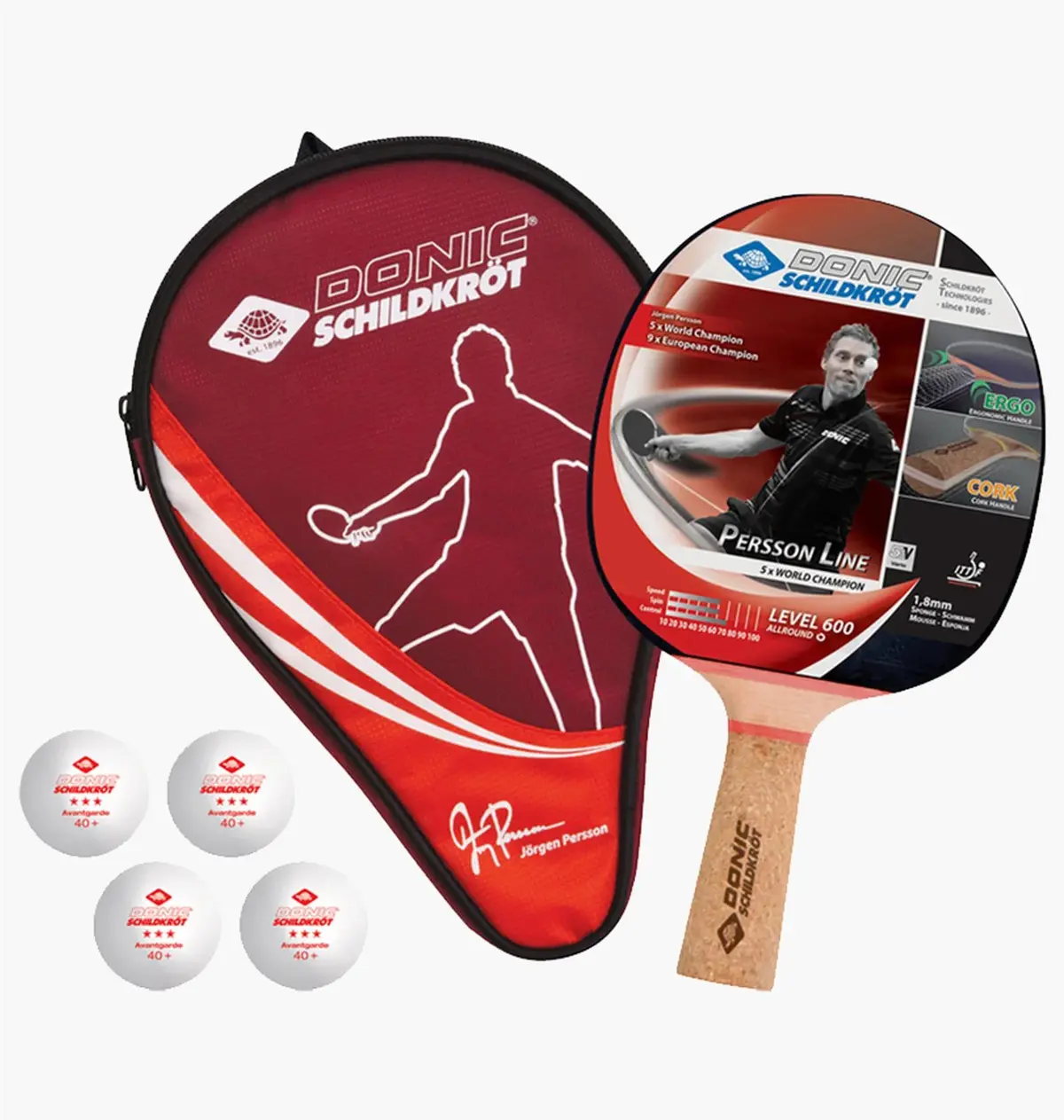 Набір для настільного тенісу Donic Persson Gift Set