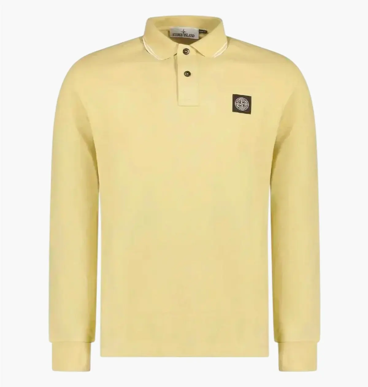 Футболка чоловіча Stone Island Compass Patch Logo бежева 79152SL18 V0091