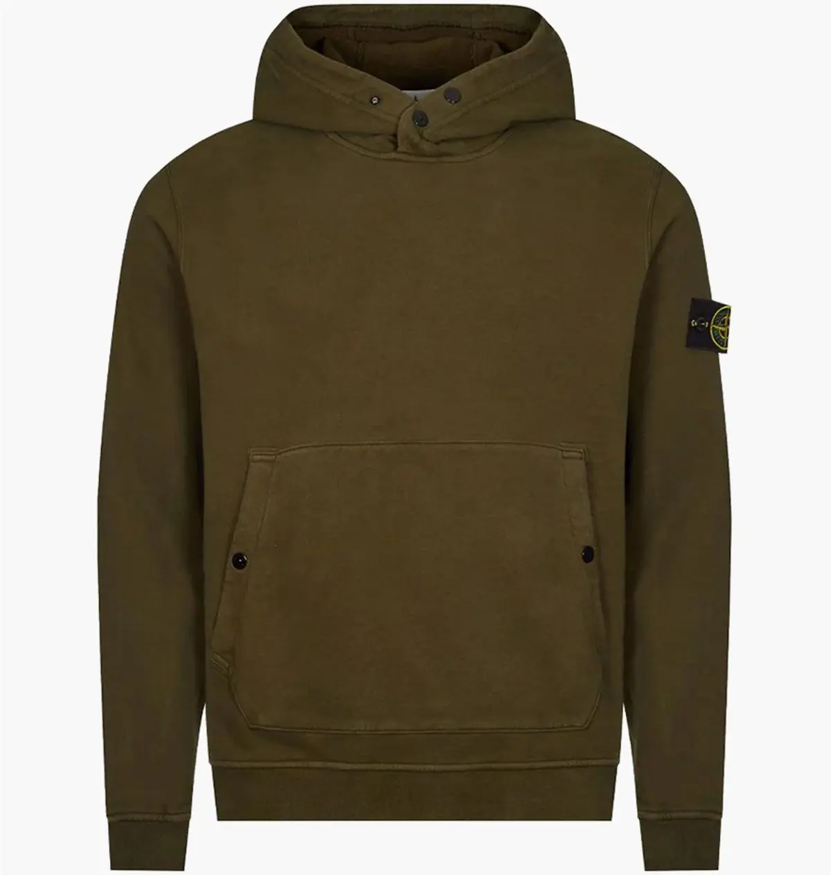 Кофта чоловіча Stone Island Logo Hoodie Olive