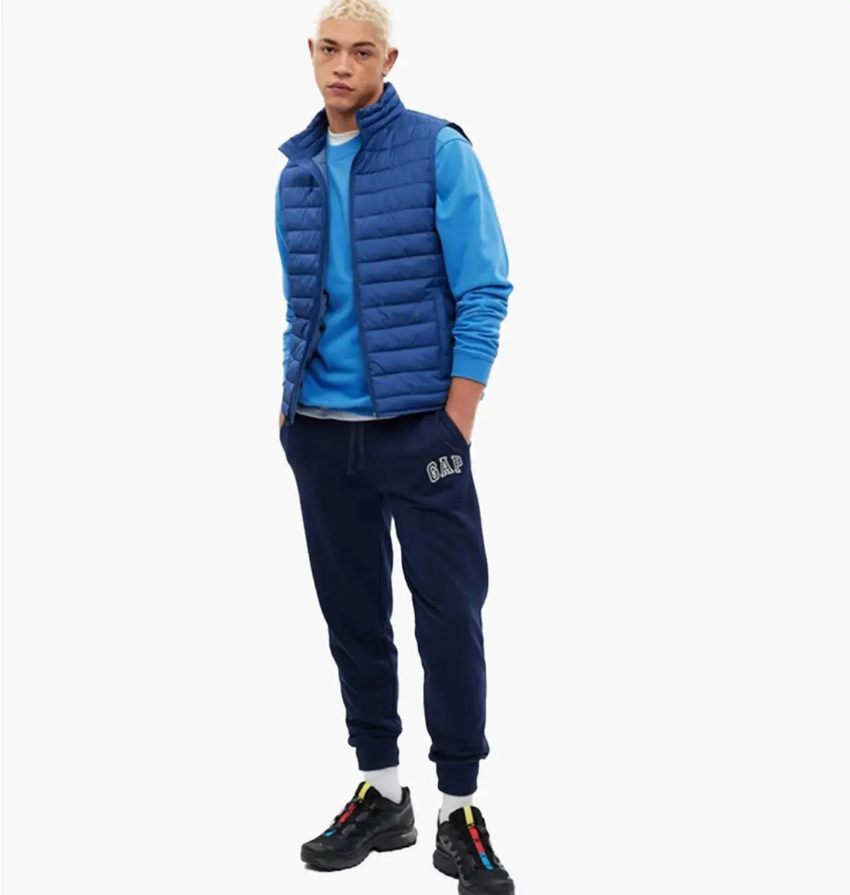 Брюки чоловічі Gap Logo Sweatpants Blue