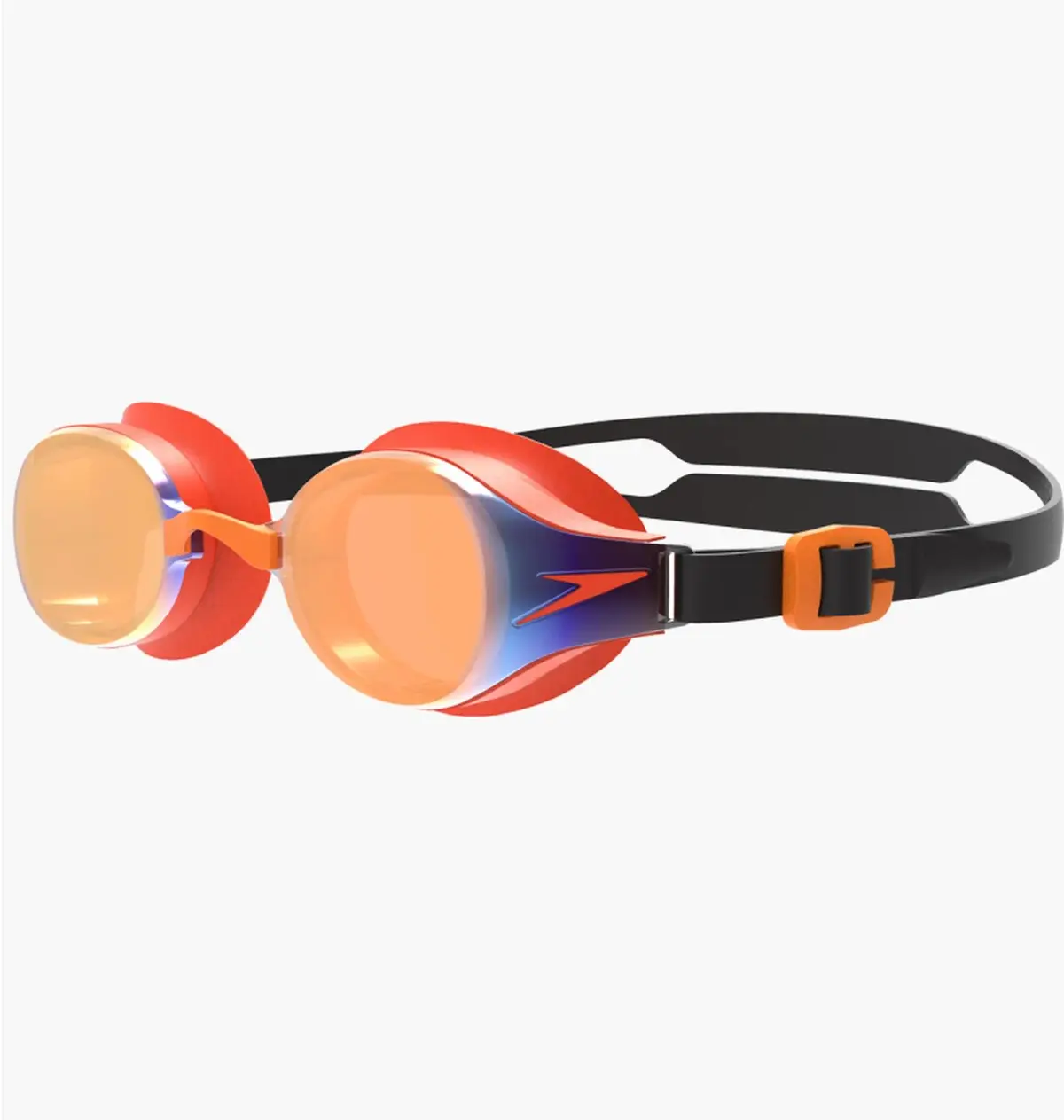 Очки для плавания Speedo Hydropure Mirror Gog Ju Orange/Gold