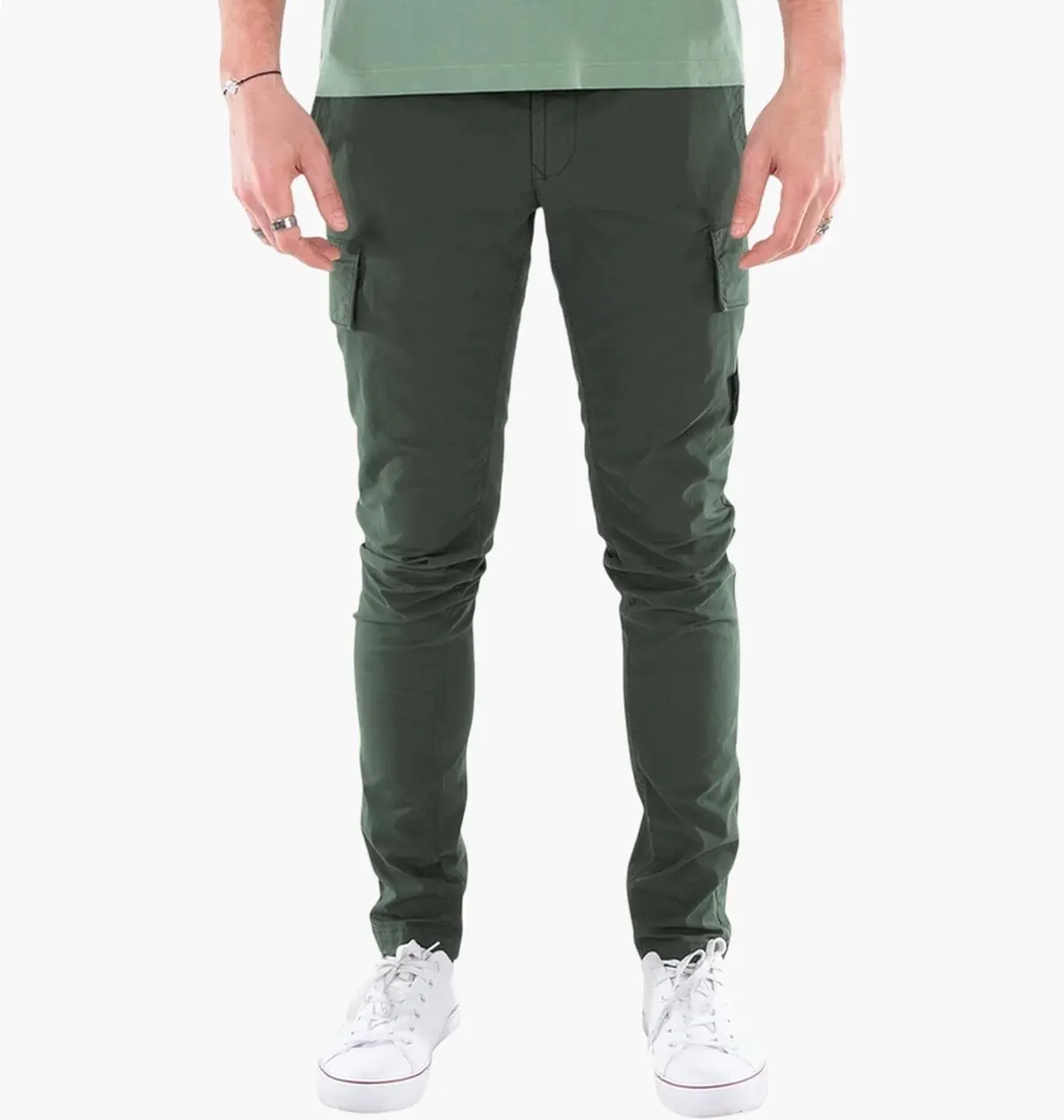 Брюки чоловічі Stone Island Compass Badge In Olive