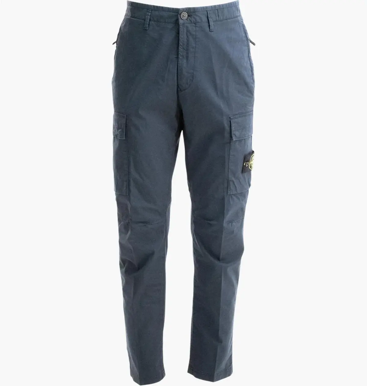 Брюки чоловічі Stone Island Navy Embroidered Blue