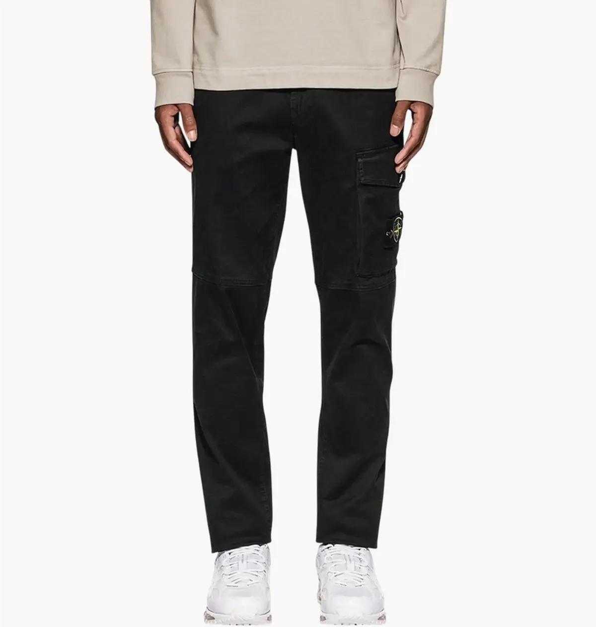 Брюки чоловічі Stone Island Garment-Dyed Black