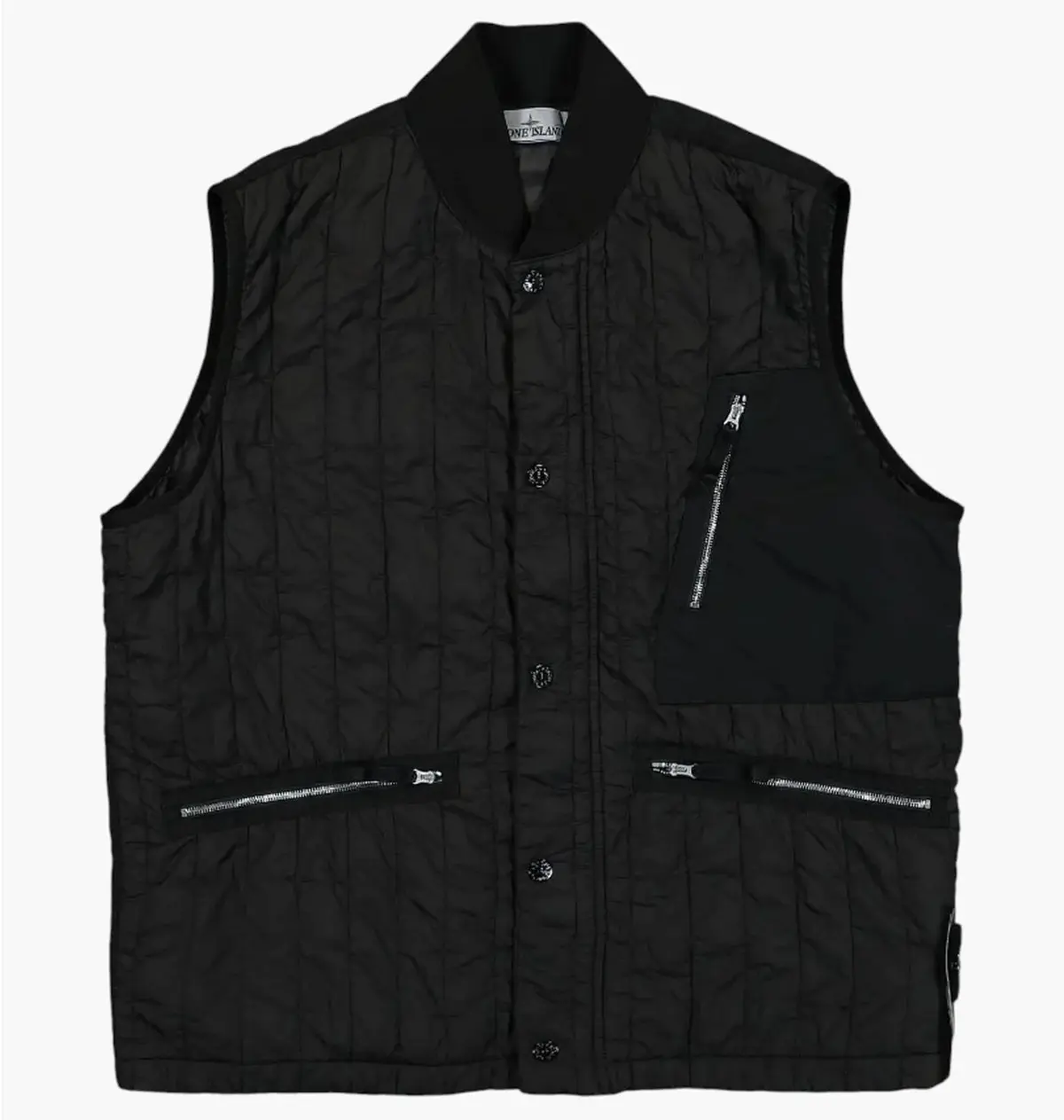 Жилетка чоловіча Stone Island Stella Primaloft-Tc Black