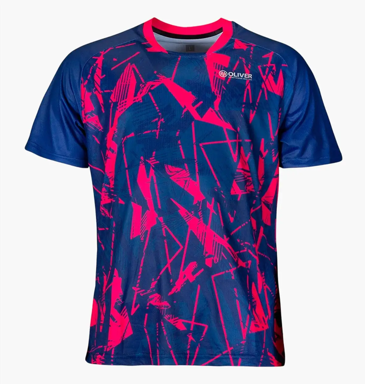 Футболка унисекс S.Oliver Verona Blue/Pink