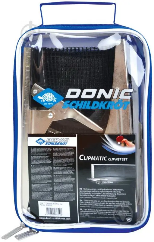 Сітка для настільного тенісу Donic Clipmatic