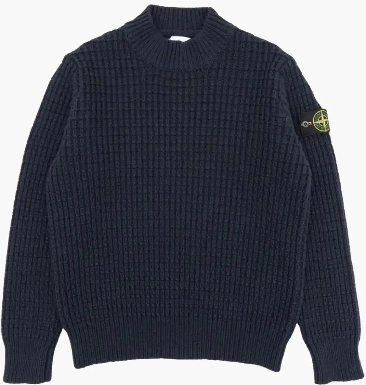 Кофта чоловіча Stone Island Wool Check Stitch Sweater Blue