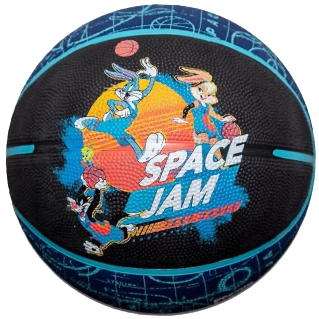 Баскетбольний м'яч Spalding Space Jam Tune Court