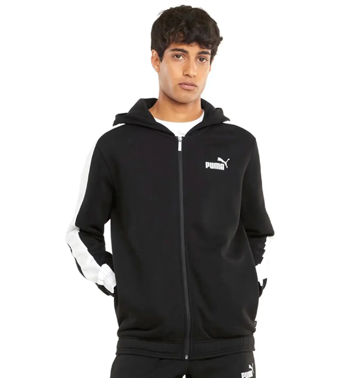 Кофта чоловіча Puma Hooded Sweat Suit Black 84584701