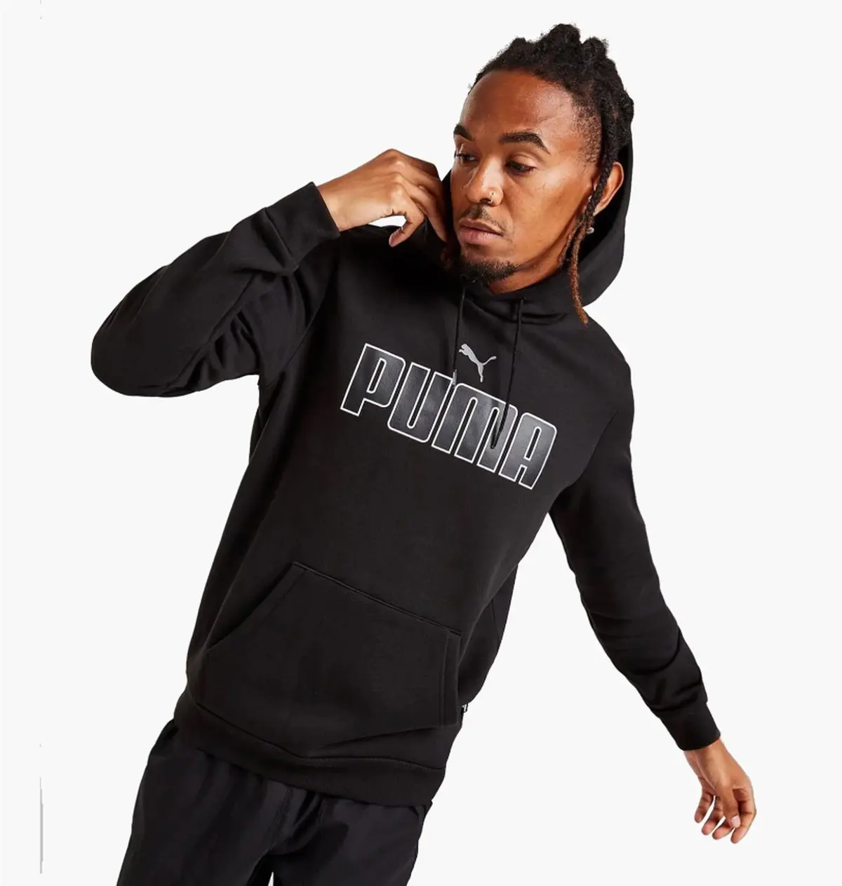 Кофта чоловіча Puma Core Large Logo Black