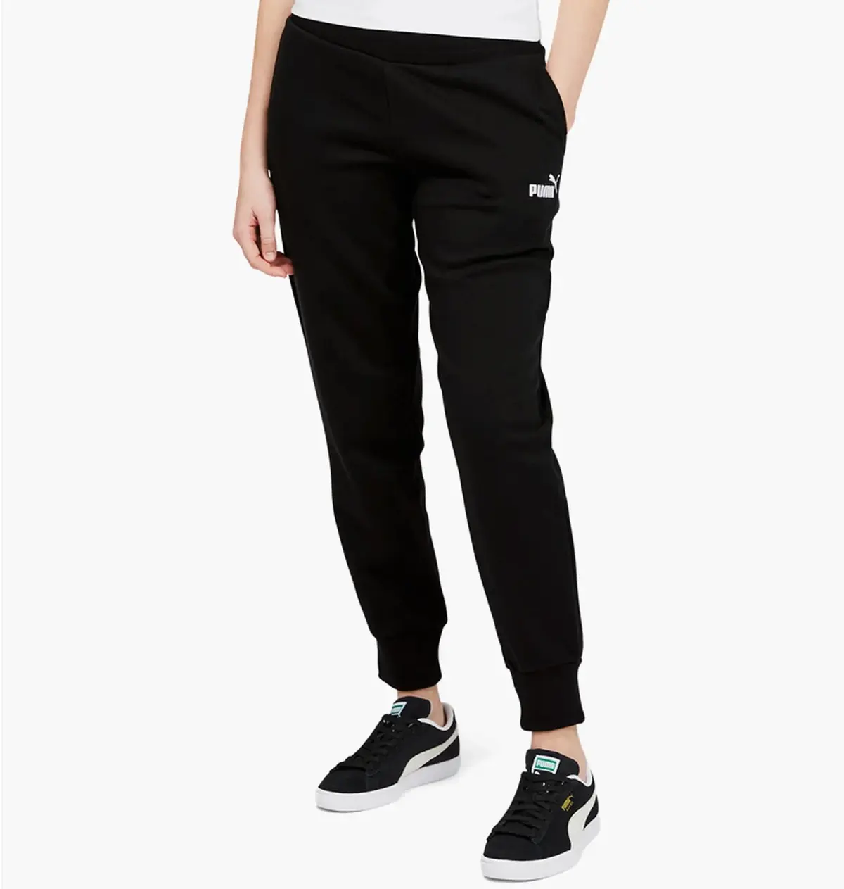 Брюки женские Puma Essentials Sweatpants Black