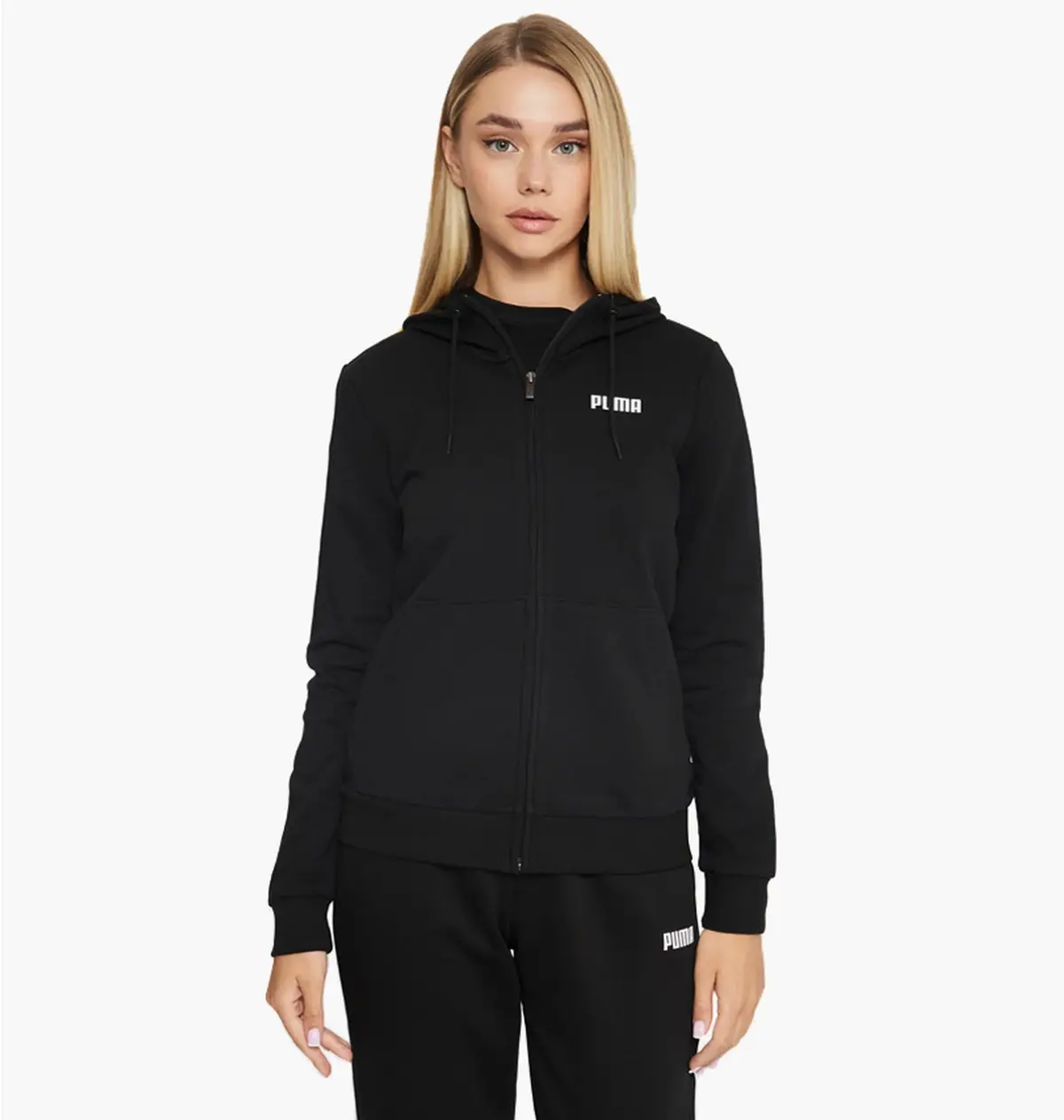 Кофта женские Puma Ess Fz Hoody Tr W
