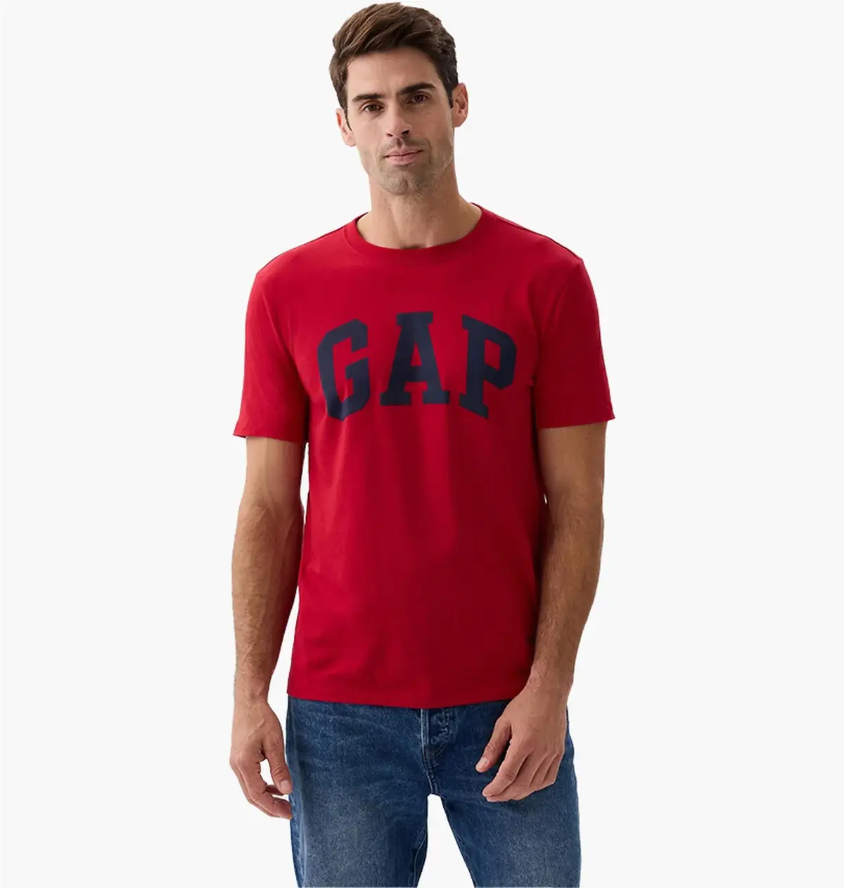 Футболка мужская Gap Everyday Soft Crewneck T-Shirt Red