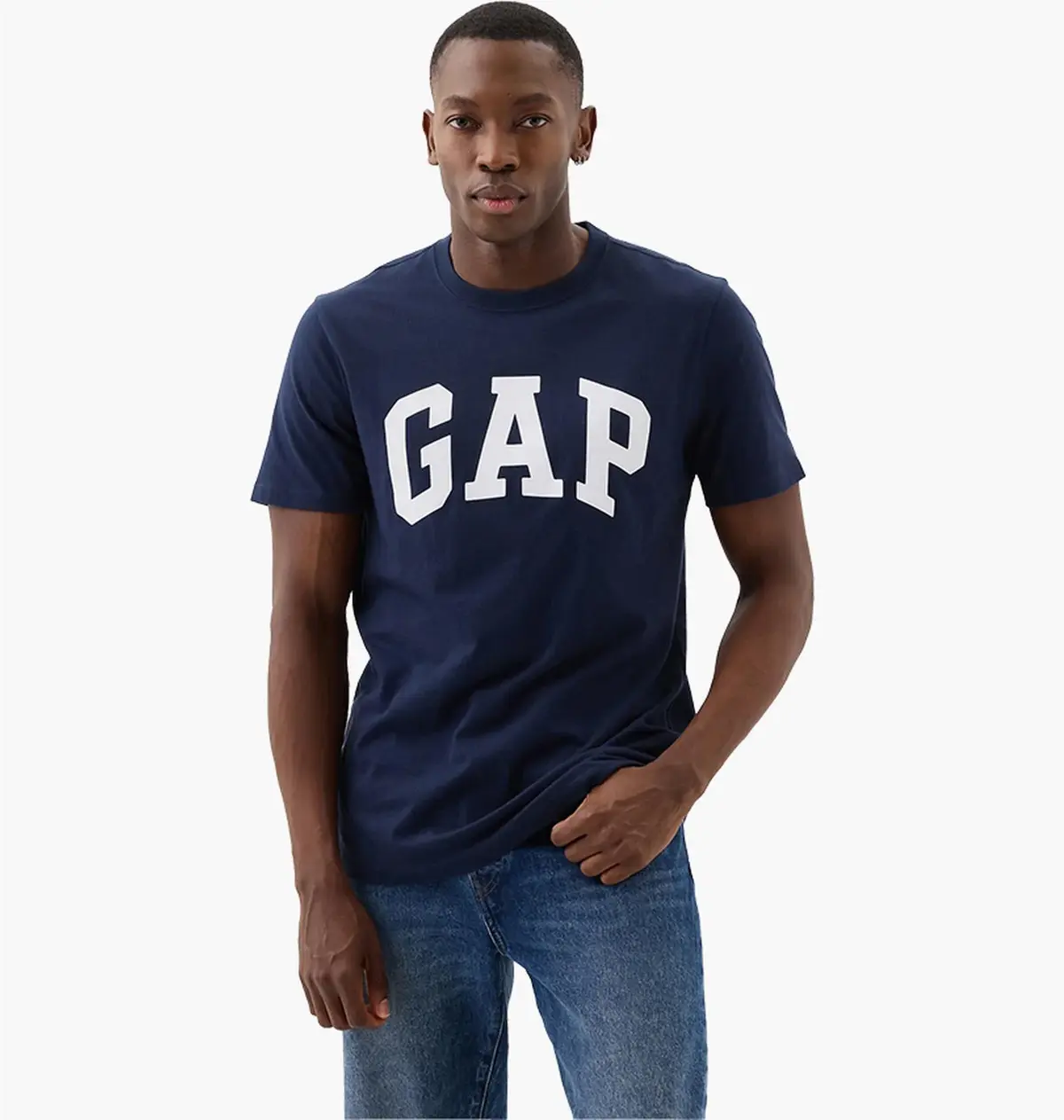Футболка мужская Gap Everyday Soft Crewneck T-Shirt Blue
