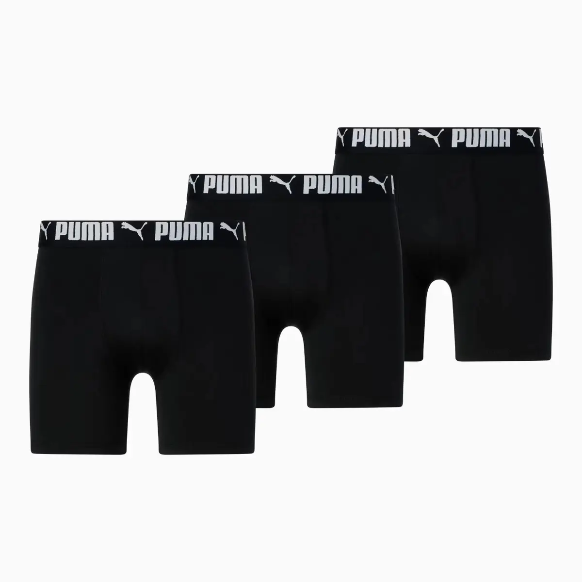 Трусы мужские Puma Athletic Boxer Briefs (3 Pack) черные 859429_01