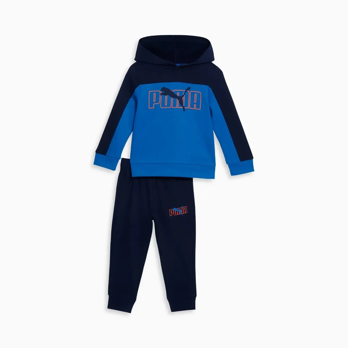 Спортивний костюм дитячий Puma Colorblock Hoodie Toddlers' Two‑Piece Set