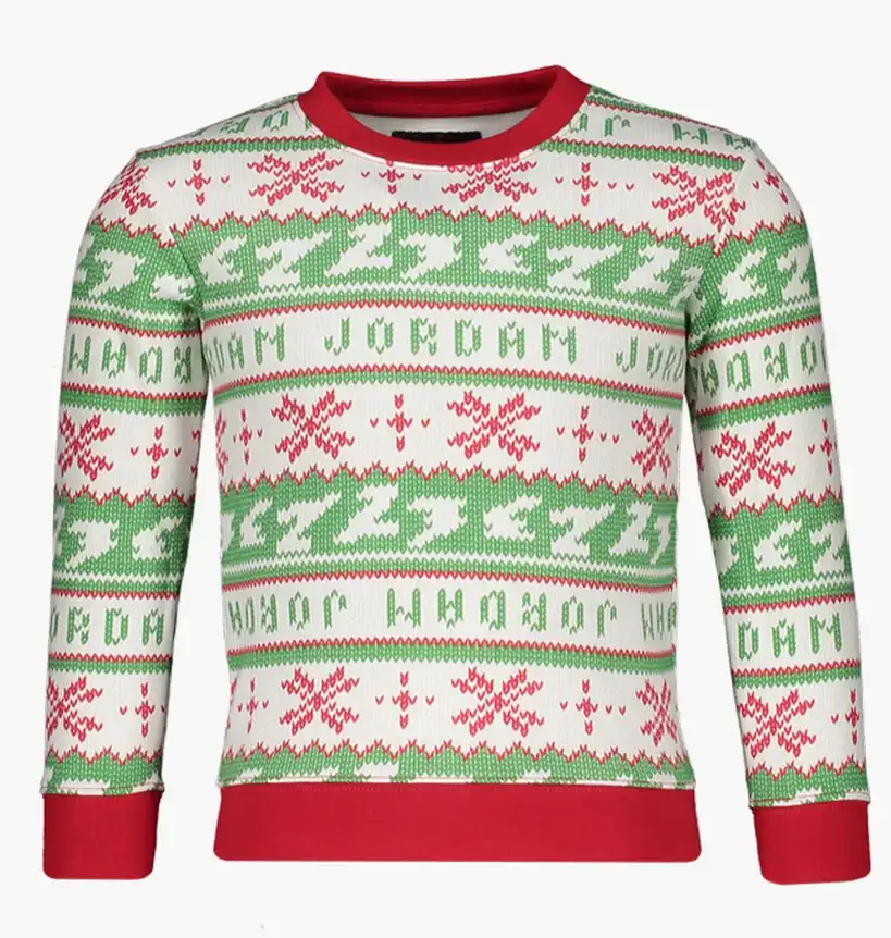 Светр дитячий Jordan Jumpman Holiday Crew