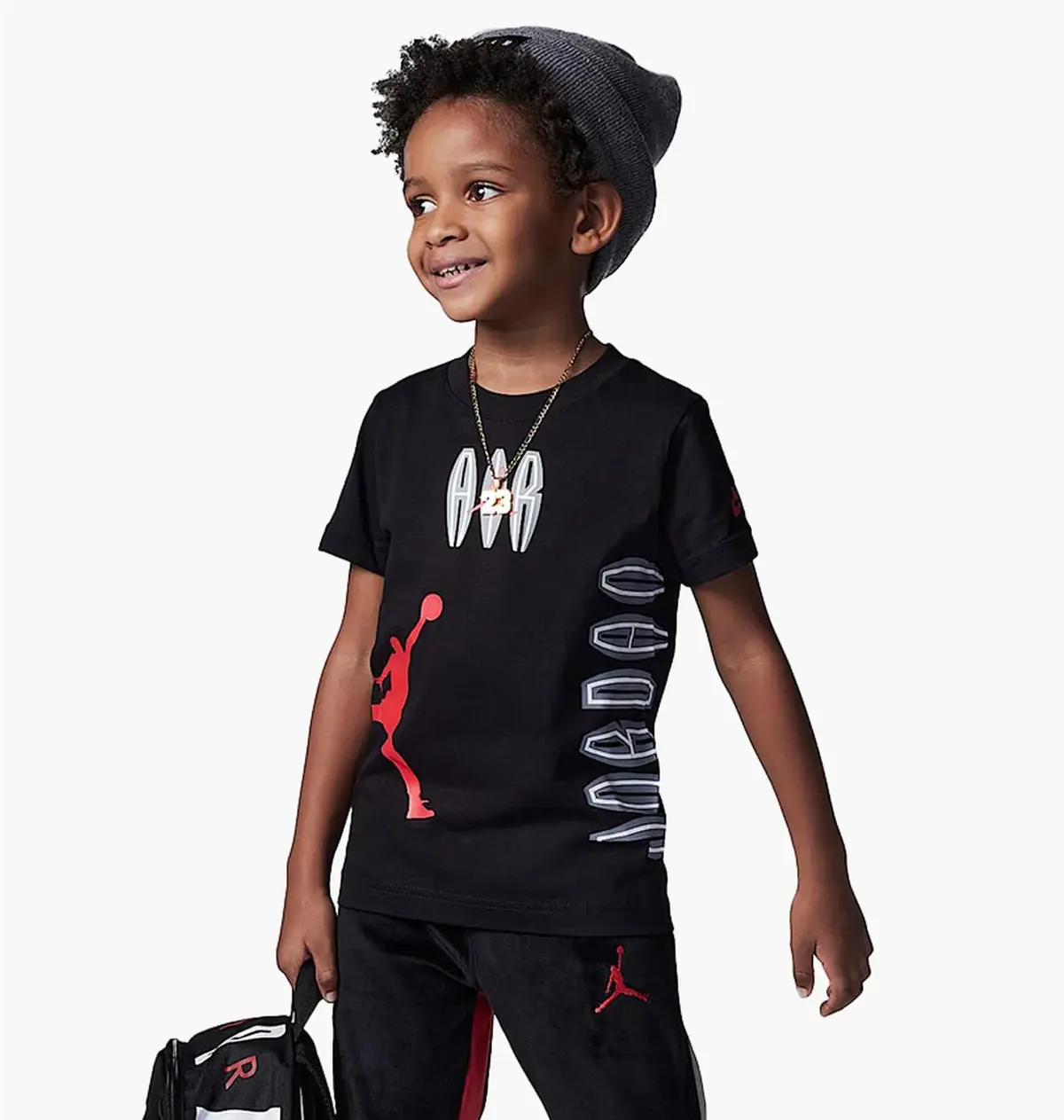 Футболка дитяча Jordan Multi Hit Tee T- Shirt Black